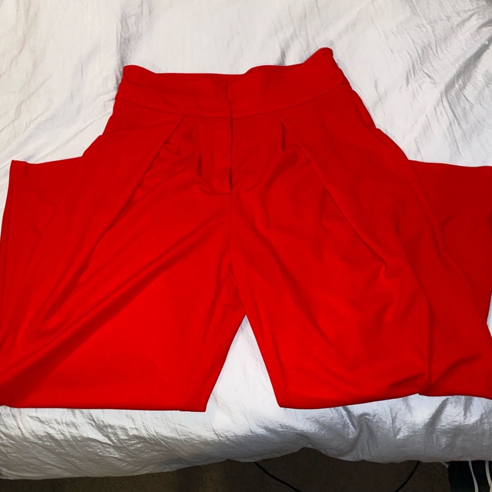 Red Dress Pants